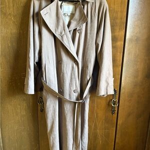 London Fog Women's Tan Trench Coat